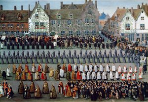 De Triomf van Aartshertogin Isabella (1556-1633) in de Ommegang in Brussel, 31 mei 1615, 1616 (detail)